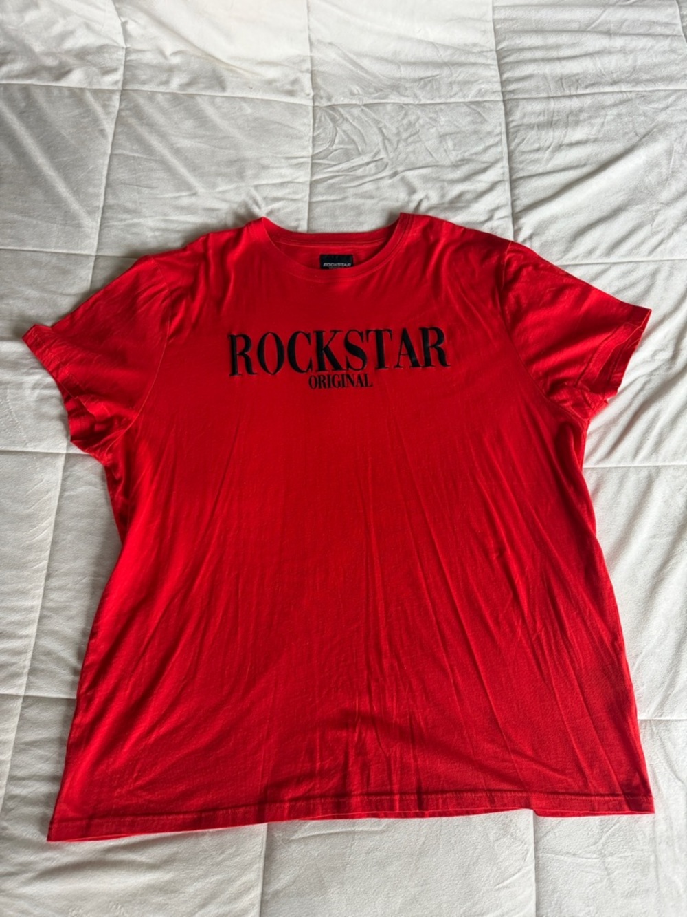 Rockstar Original Men’s Red Short Sleeve Tee